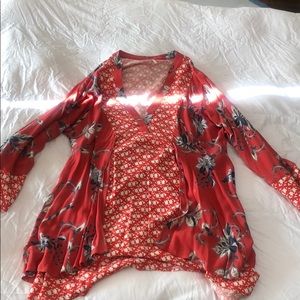 Free People long sleeve blouse